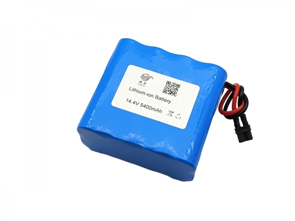 14.4V 5400mAh 圆柱锂电池 | 18650 4S2P 锂电池