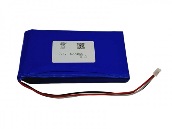 7.4V 6000mAh 806090通讯锂电池